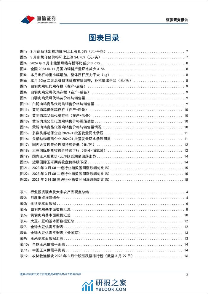 农林牧渔2024年4月投资策略：猪周期反转正当时，重视养殖链布局-240406-国信证券-19页 - 第3页预览图