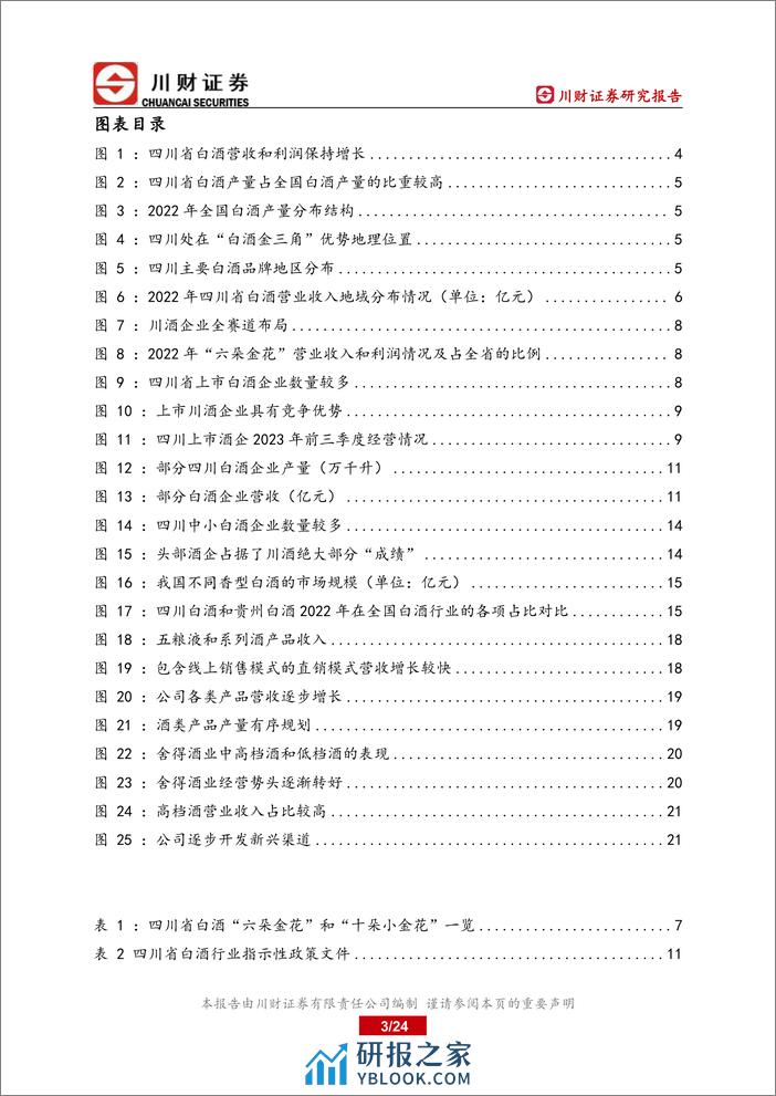 四川白酒行业深度报告：四川上市公司巡礼之川酒篇：大刀阔斧兴产区，美美与共赴未来 - 第3页预览图