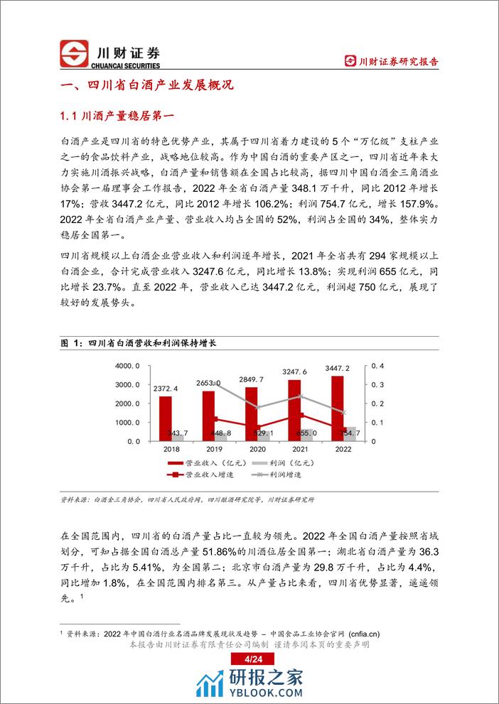 四川白酒行业深度报告：四川上市公司巡礼之川酒篇：大刀阔斧兴产区，美美与共赴未来 - 第4页预览图