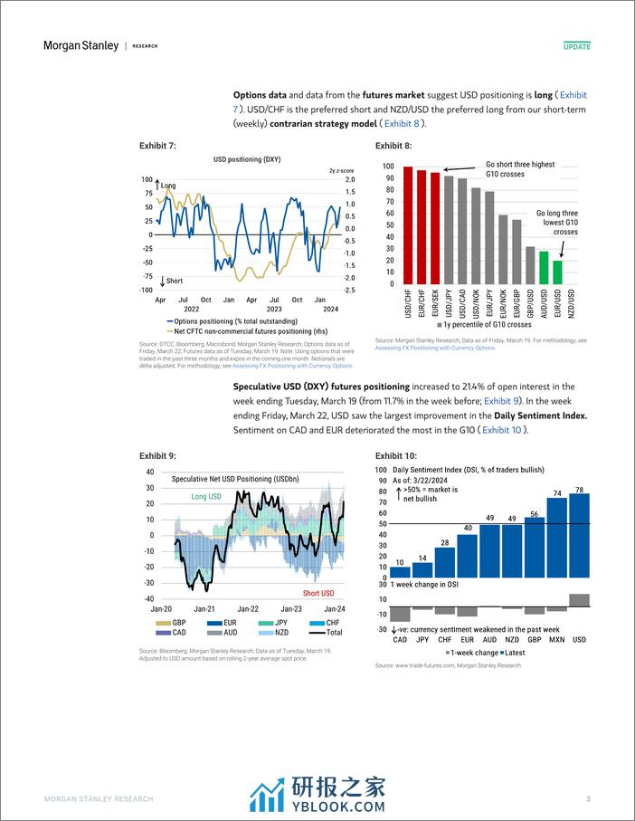 Morgan Stanley Fixed-Global Macro Strategy Global FX Positioning Long USD Posit...-107204923 - 第3页预览图