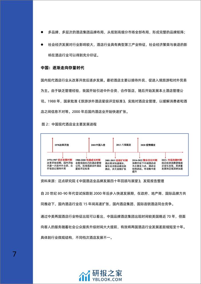 2023-2026年酒店行业深度研究报告 - 第8页预览图