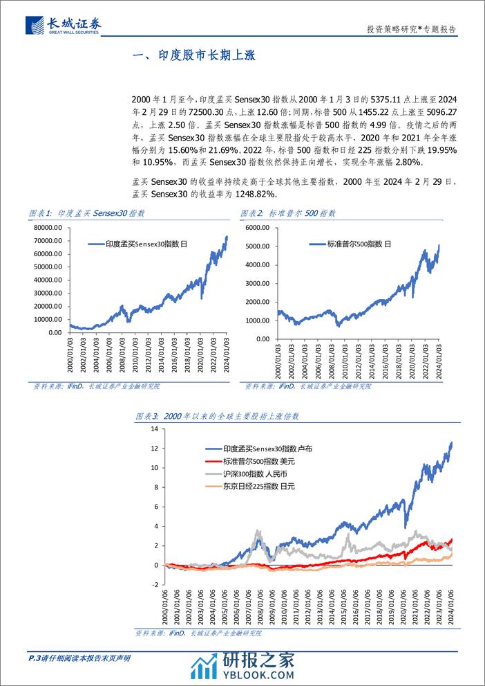 投资策略研究：印度股市上涨成因分析-240313-长城证券-13页 - 第3页预览图