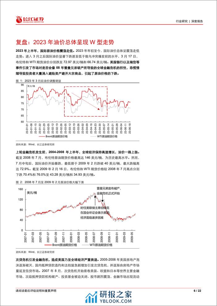 石化行业原油系列报告(二十)：2024年油价怎么看？-长江证券 - 第6页预览图