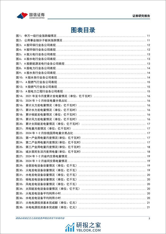 公用环保202403第5期：2023年业绩陆续披露，公用环保行业表现出较高确定性-240401-国信证券-31页 - 第3页预览图