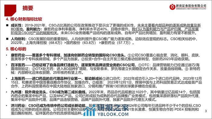 浙商证券-行业深度报告：医药破局新业态之CSO - 第3页预览图