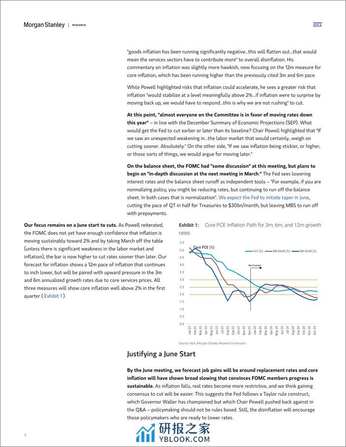 Morgan Stanley Fixed-US Economics  Global Macro Strategy Correction FOMC React...-106260699 - 第4页预览图