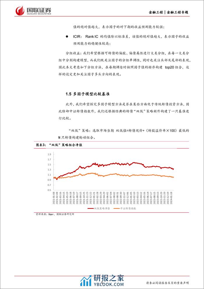 量化可转债研究(一)：多因子模型在可转债中的应用-240410-国联证券-13页 - 第5页预览图