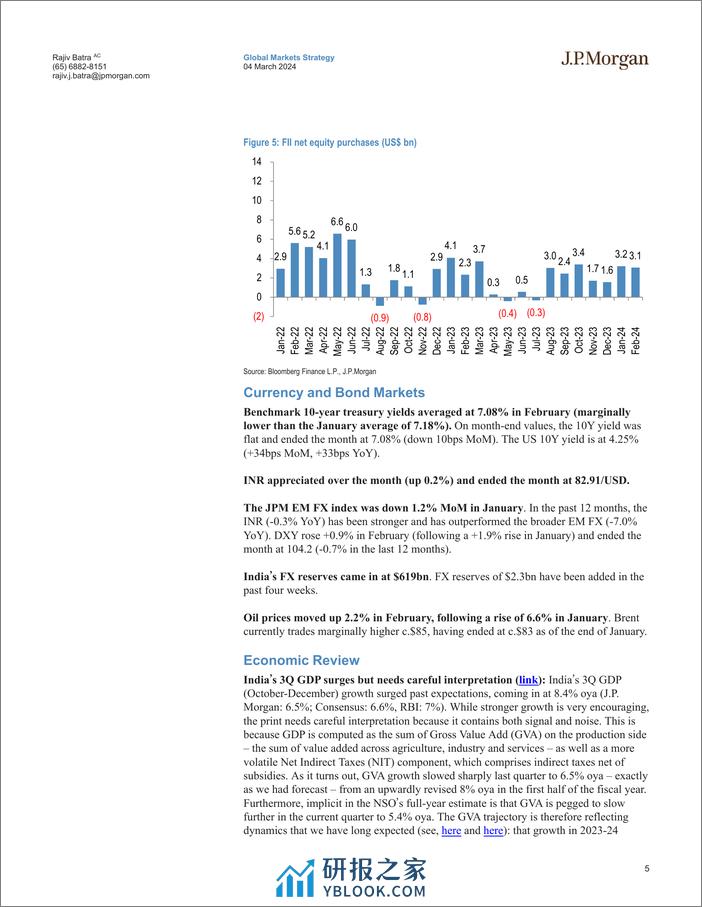 JPMorgan-India Equity Strategy February 2024 Wrap – Scaling new highs-106834724 - 第5页预览图