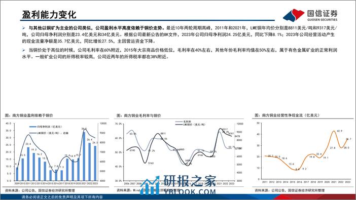 工业金属-海外铜企专题1-南方铜业（SCCO.N）-坐拥优质铜资源-低成本、高成长-国信证券 - 第7页预览图