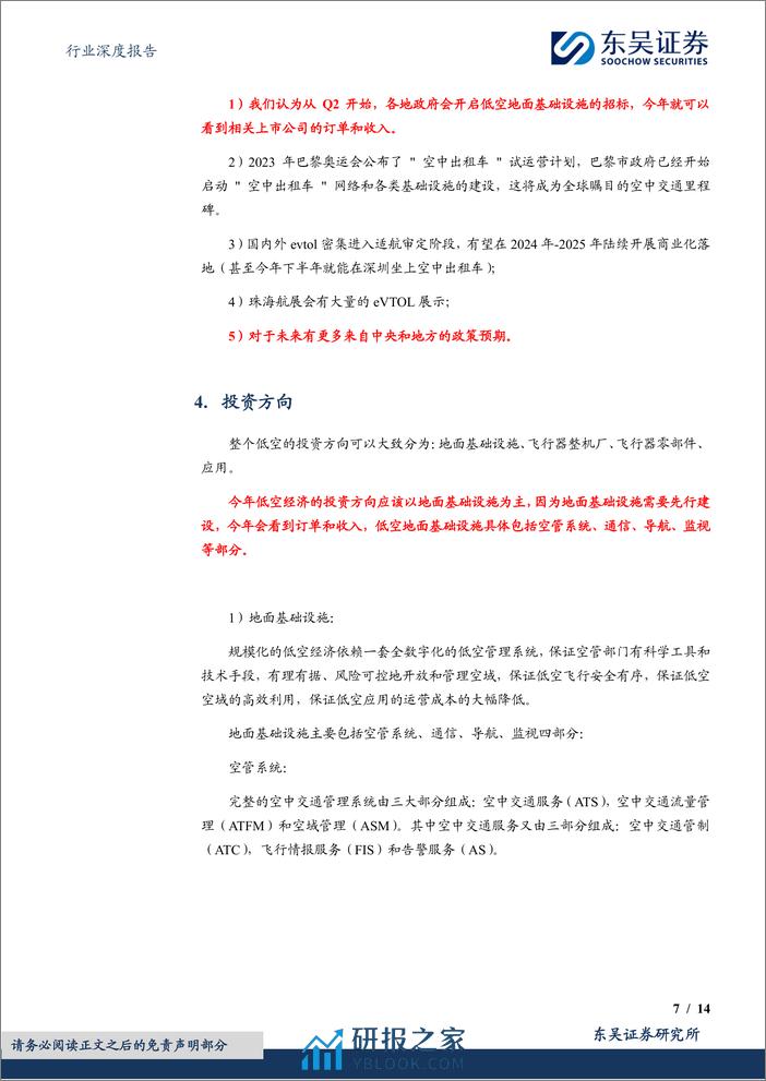 深度报告-20240409-东吴证券-计算机行业深度报告_从莱斯信息看低空经济如何投资_14页_657kb - 第7页预览图