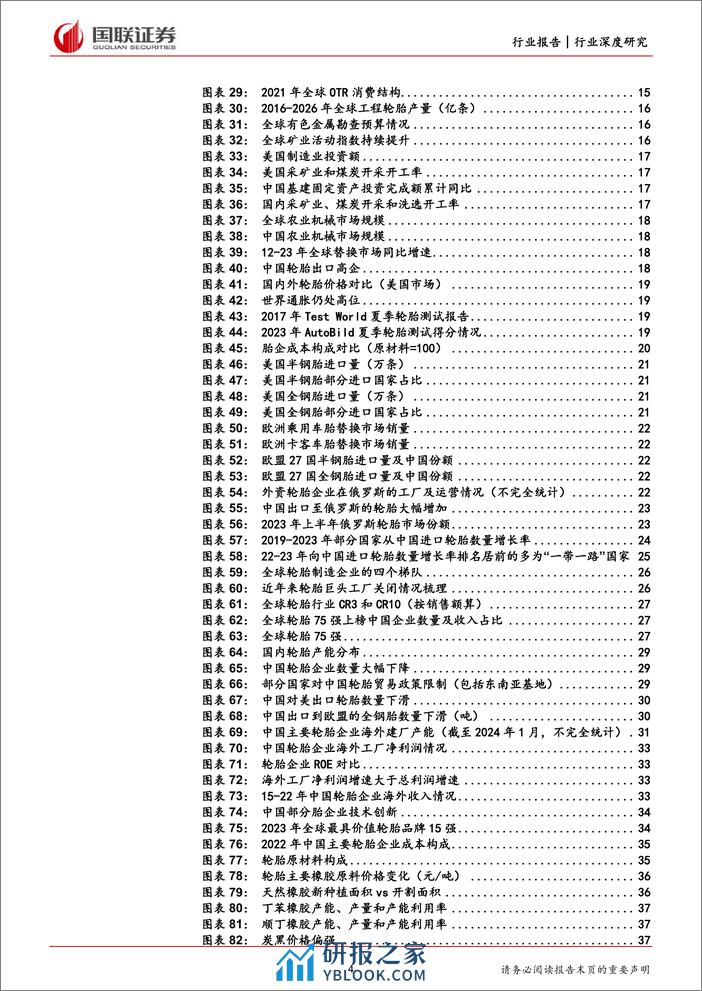 轮胎行业深度-中国轮胎加速出海-性价比开启“全球替代”-国联证券 - 第4页预览图