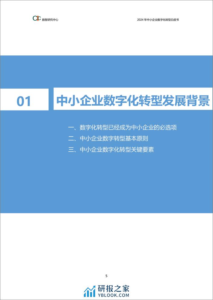 2024年中小企业数字化转型白皮书 - 第5页预览图