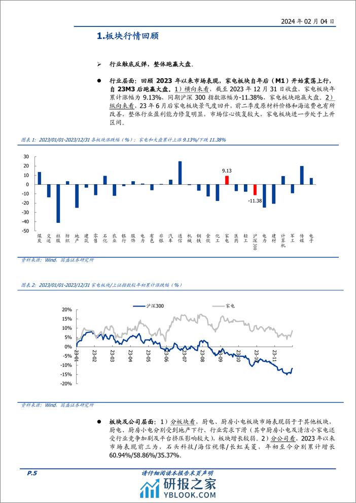 家用电器：看好白电稳健、黑电海外进击、国改深化三条主线-20240204-国盛证券-42页 - 第5页预览图