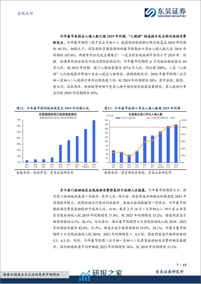 宏观点评：今年春节“热辣滚烫”了吗？-20240217-东吴证券-13页 - 第7页预览图