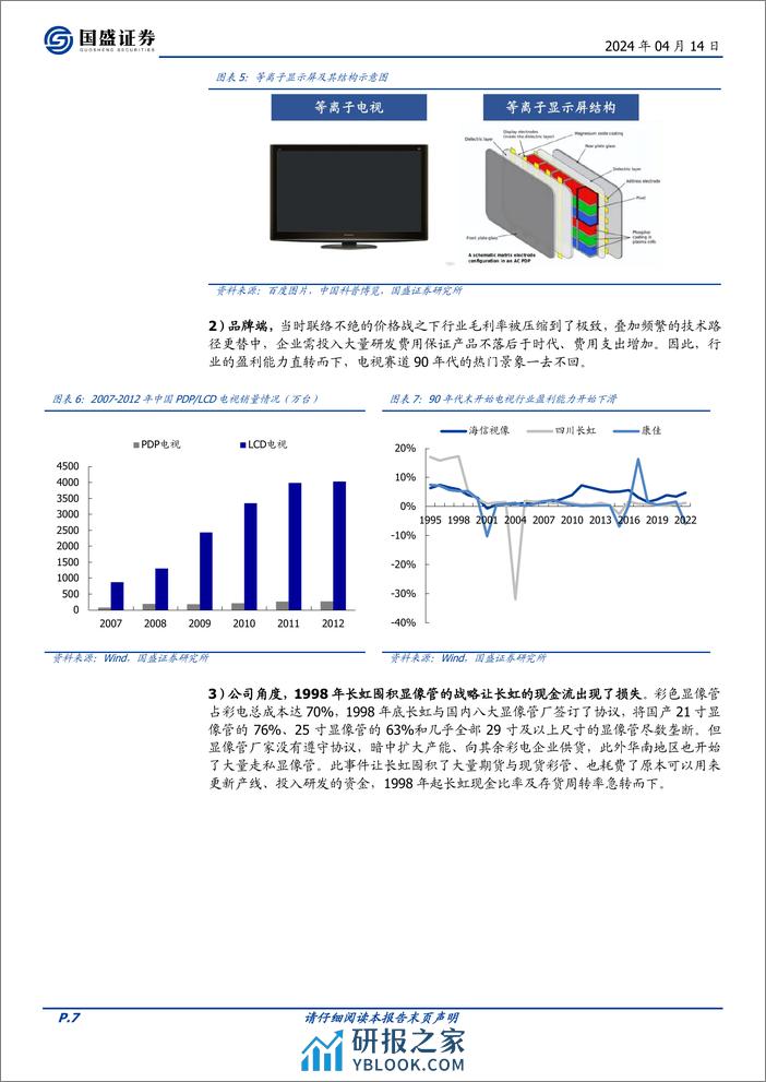 国盛证券-家用电器：国企改革系列之四：四川长虹史 - 第7页预览图