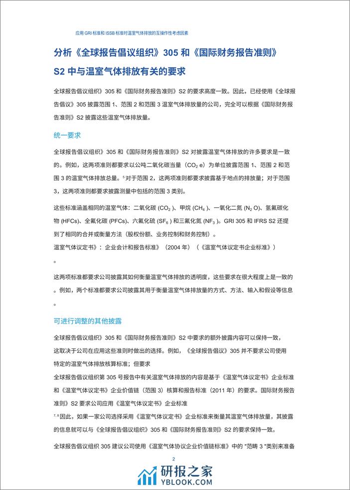 应用 GRI 标准和 ISSB 标准时温室气体排放的互操作性注意事项（机翻中） - 第3页预览图