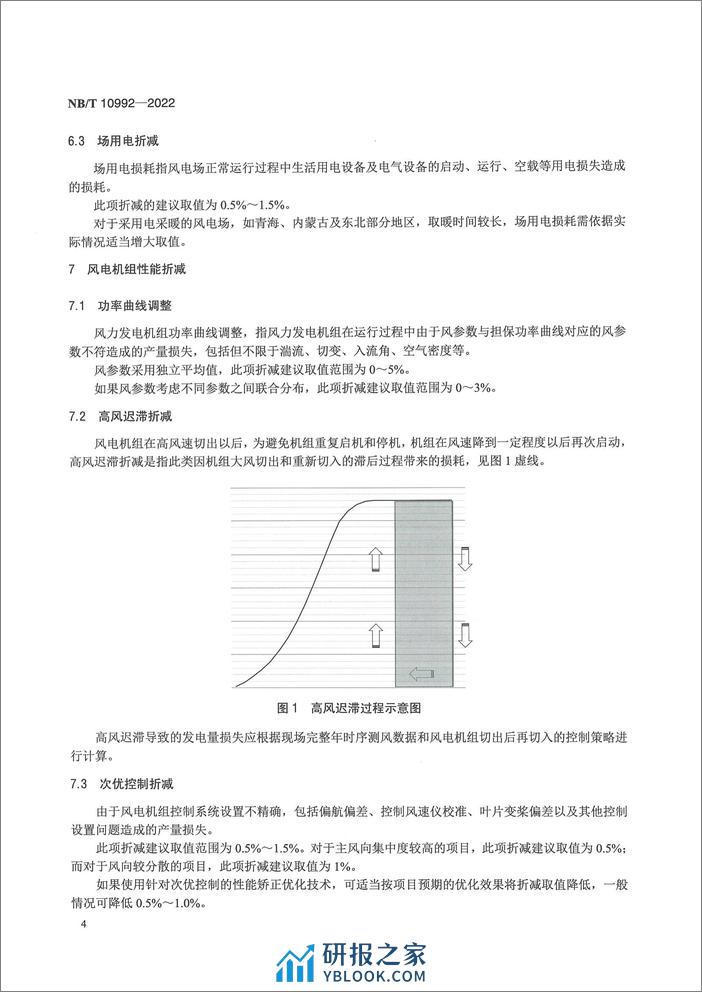 【标准】NB_T 10992-2022风力发电机组 发电量评估折减系数取值方法 - 第8页预览图