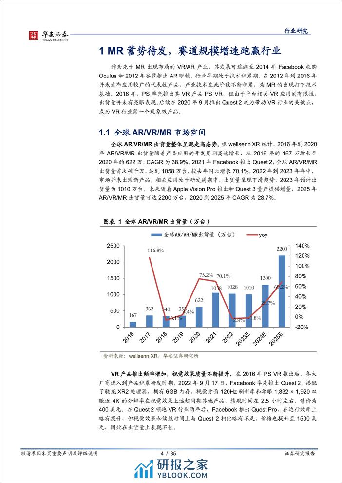 华安证券-传媒行业：MR技术突破升级苹果VP打开赛道空间-240109 - 第4页预览图