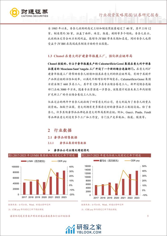 社会服务行业：新秀丽2023年收入同比高增30%25，盈利能力稳步提升-240319-财通证券-17页 - 第5页预览图