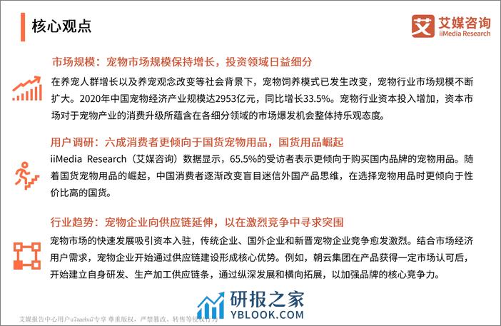 2021-2021年中国宠物经济产业研究报告 - 第3页预览图