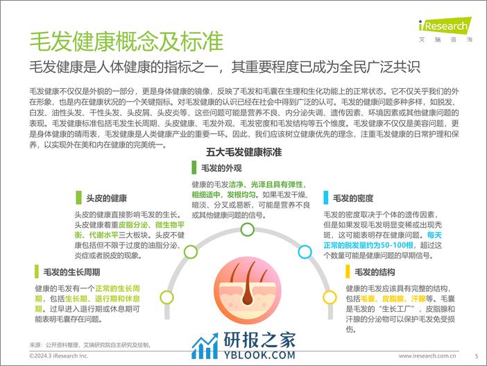 中国毛发健康管理行业研究报告：从“头”开始，“发”现健康-240311-艾瑞咨询-50页 - 第5页预览图