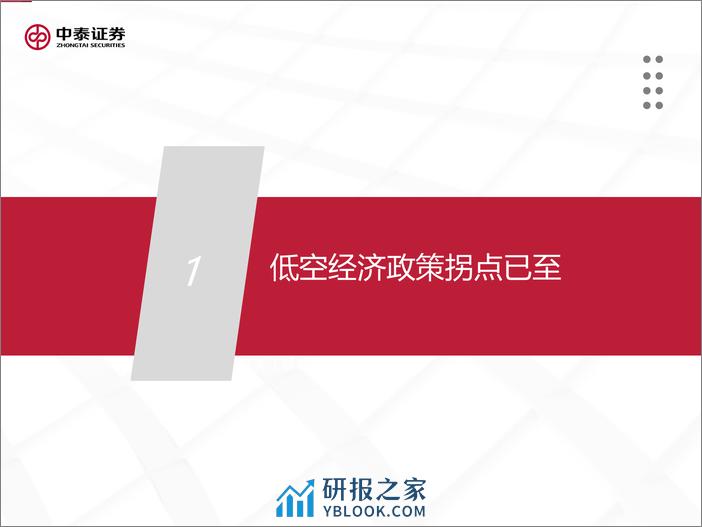 低空经济系列研究(一)：政策、技术双重拐点，低空经济有望迎来产业爆发期-240325-中泰证券-46页 - 第6页预览图