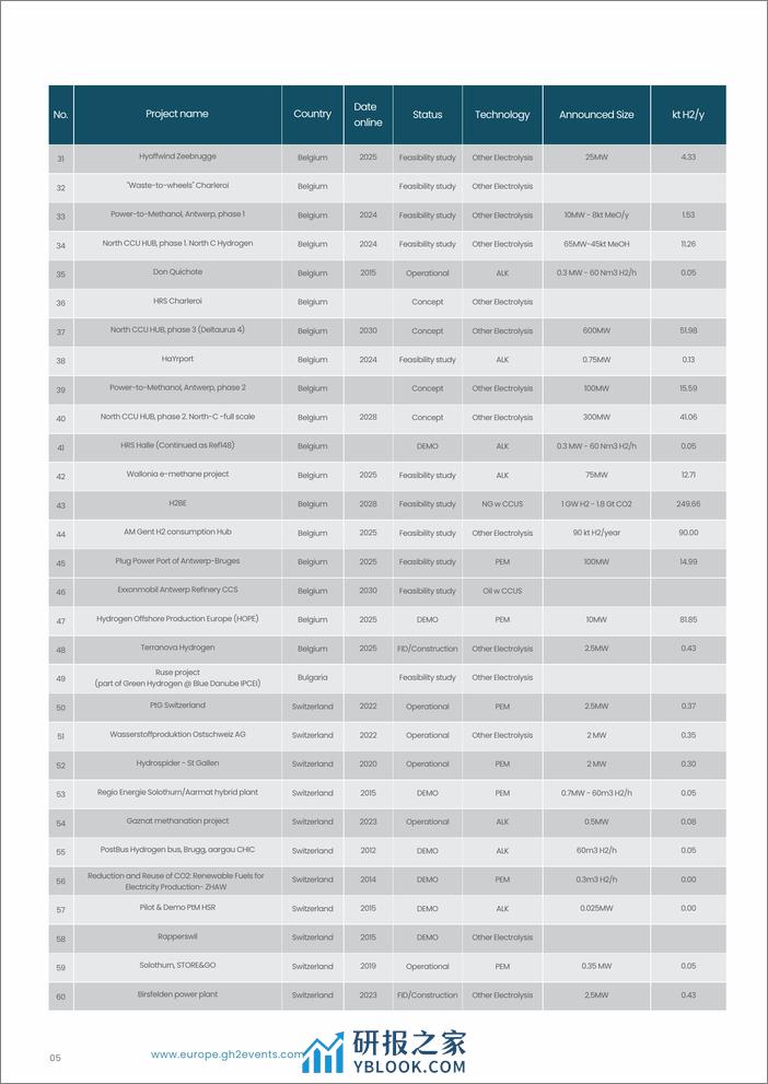 欧洲绿氢项目2024新动向白皮书 - 第7页预览图