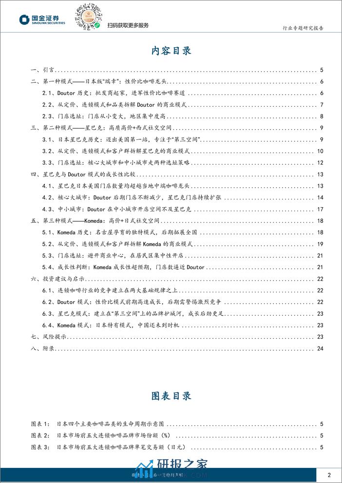 海外消费复盘系列：日本咖啡行业启示录之供给篇-连锁咖啡的竞争与终局-20240215-国金证券-28页 - 第2页预览图