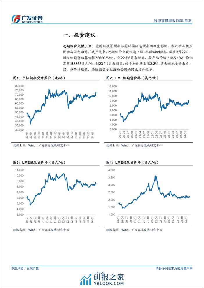 家用电器行业2024年一季报业绩前瞻：内销改善，外销维持较高景气-240324-广发证券-22页 - 第5页预览图