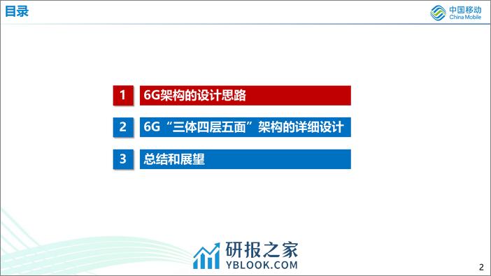 中国移动：三体四层五面的6G网络架构详细设计 - 第2页预览图