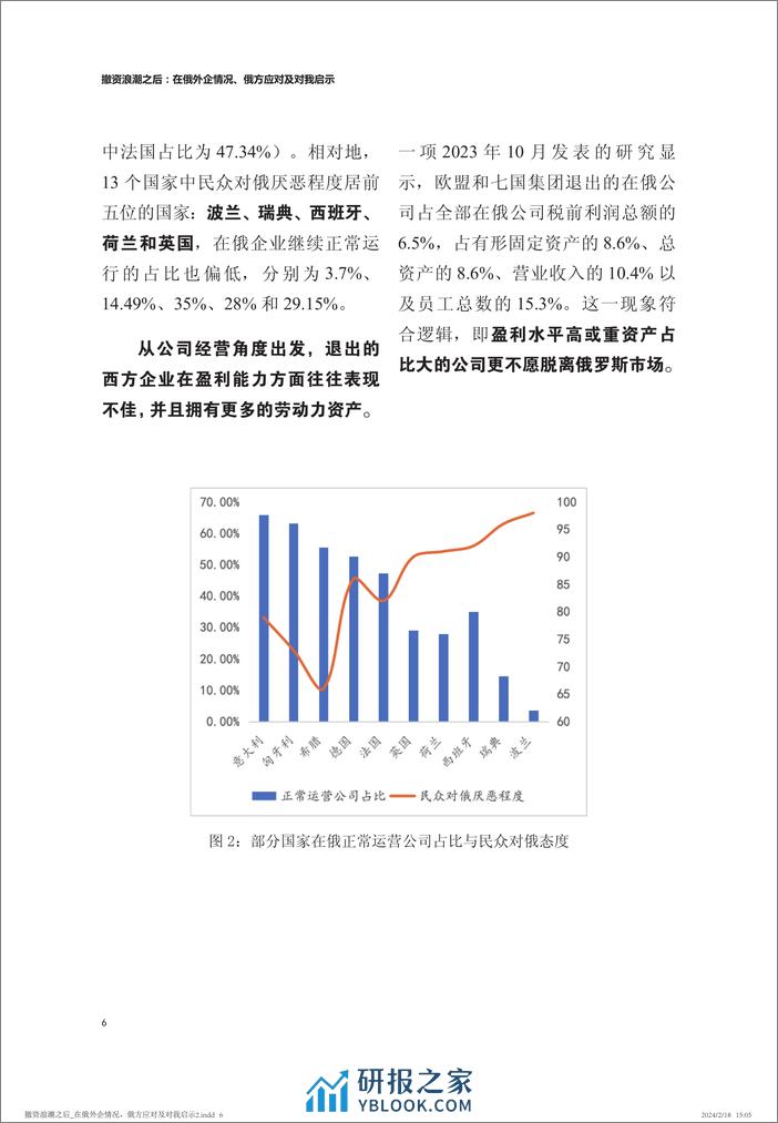 撤资浪潮之后：在俄外企情况、俄方应对及对我启示-中国人民大学-2024.2.21-19页 - 第7页预览图