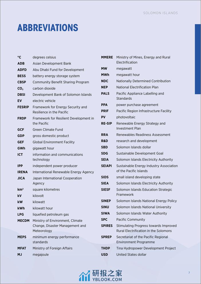 IRENA-可再生能源准备情况评估：所罗门群岛（英）-2024-76页 - 第7页预览图