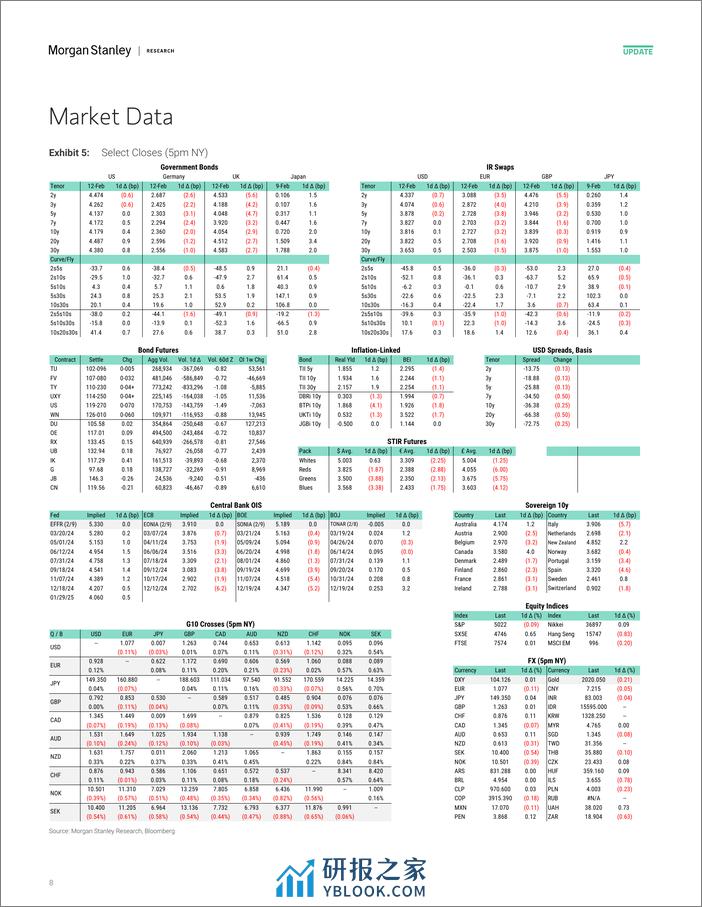 Morgan Stanley Fixed-Global Macro Commentary February 12-106494829 - 第8页预览图