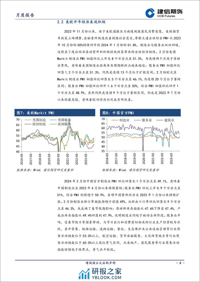 宏观市场月报：中国央行降准又降息-20240301-建信期货-15页 - 第8页预览图