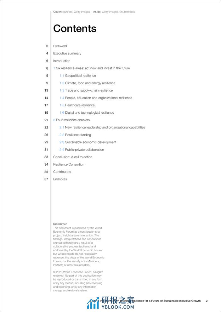 抓住势头，为可持续包容性增长的未来建立韧性（英文版）-世界经济论坛 - 第2页预览图