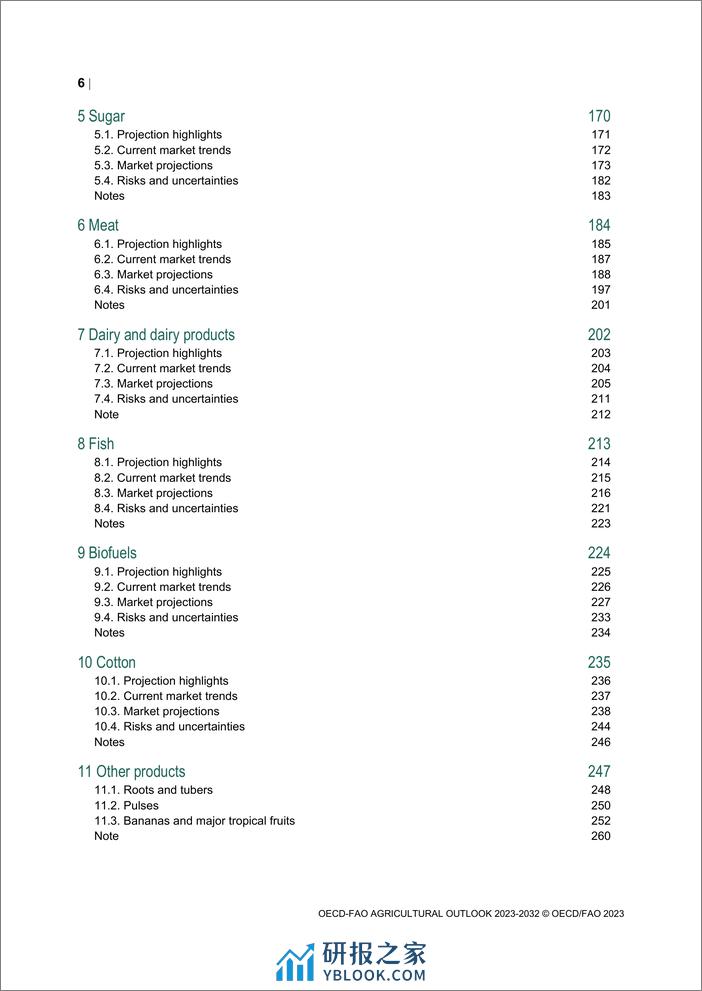 2023-2032年农业展望 - 第8页预览图