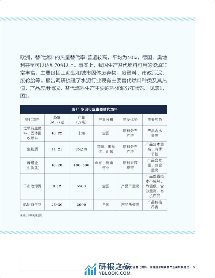 2024中国水泥行业替代燃料、原料技术现状及产业化发展建议（执行摘要）-中国水泥协会 - 第5页预览图