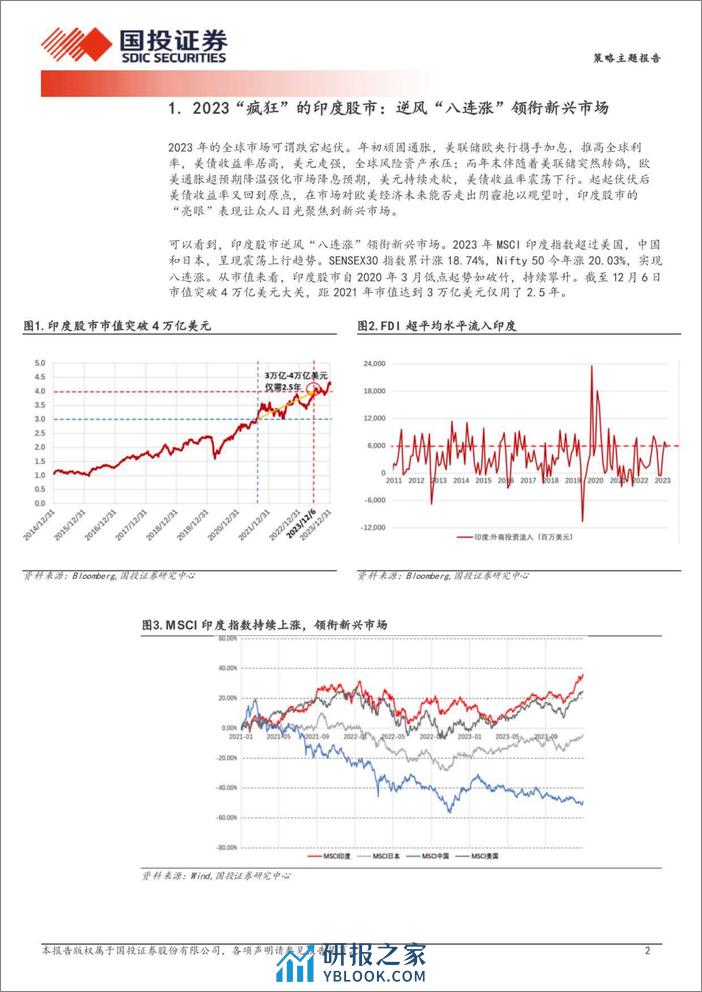 全球资产配置深度观察系列(更正)：不顾诸神，印度股市是莫迪经济学的成功！-240319-国投证券-32页 - 第5页预览图