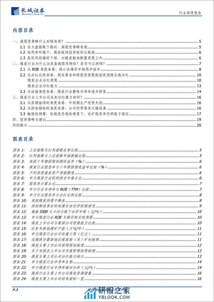 煤炭行业高股息特征再探讨：拥抱确定性-240319-长城证券-21页 - 第2页预览图