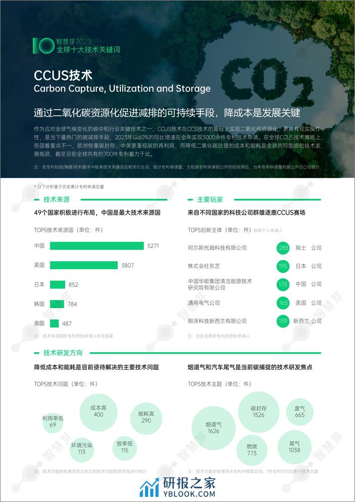 2023年度全球十大技术关键词-智慧芽创新研究中心 - 第5页预览图