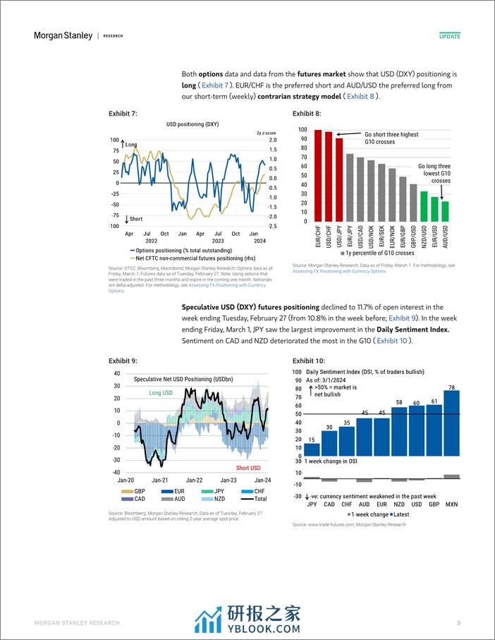 Morgan Stanley Fixed-Global Macro Strategy Global FX Positioning Long EURCHF P...-106837525 - 第3页预览图