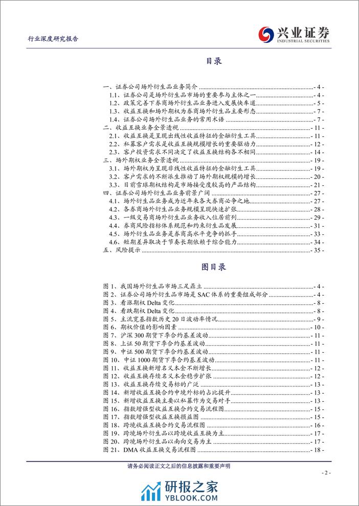 证券行业深度研究报告：一叶知秋系列五：场外衍生品，券商的下一个用表方向 - 第2页预览图