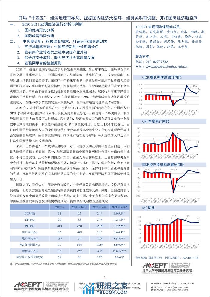 2020-清华大学-中国宏观经济分析与预测 - 第2页预览图