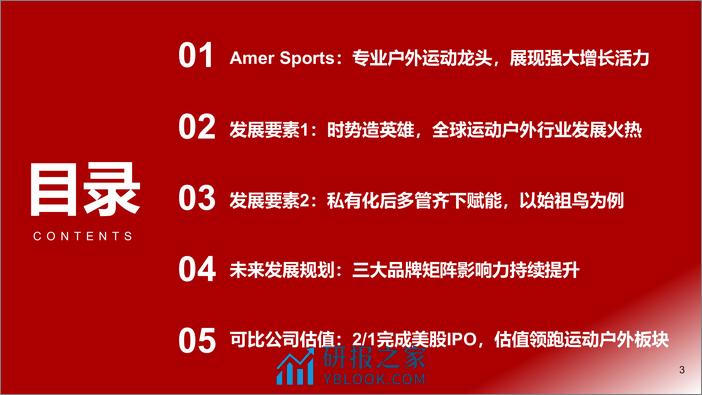 从Amer Sports IPO看运动行业发展：把握需求细分化的时代脉搏 - 第3页预览图