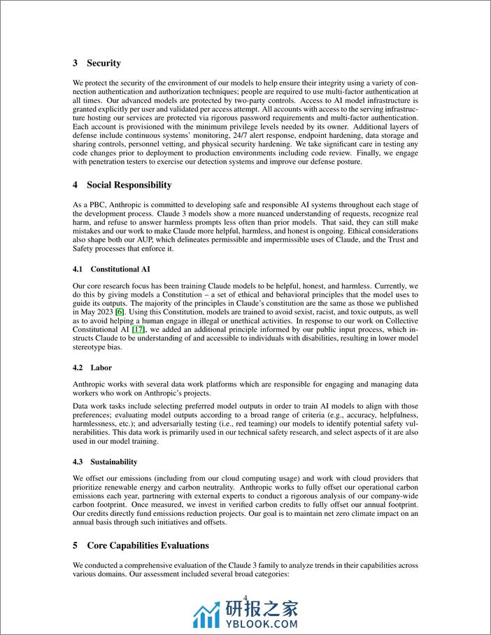 AnthropicClaude3技术报告（英） - 第4页预览图