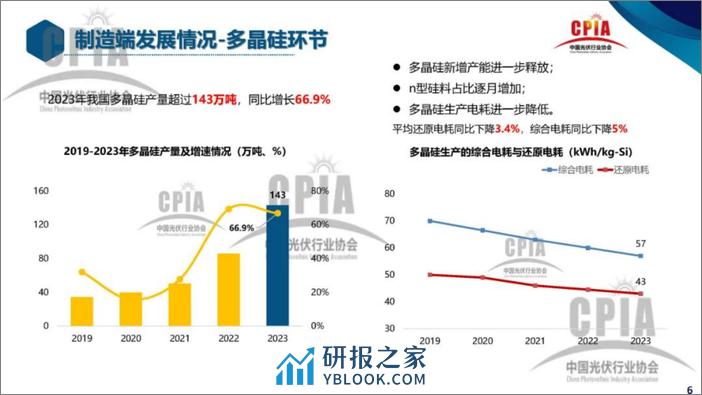 2023年光伏行业发展回顾与2024年形势展望-CPIA王勃华(1)-30页 - 第6页预览图