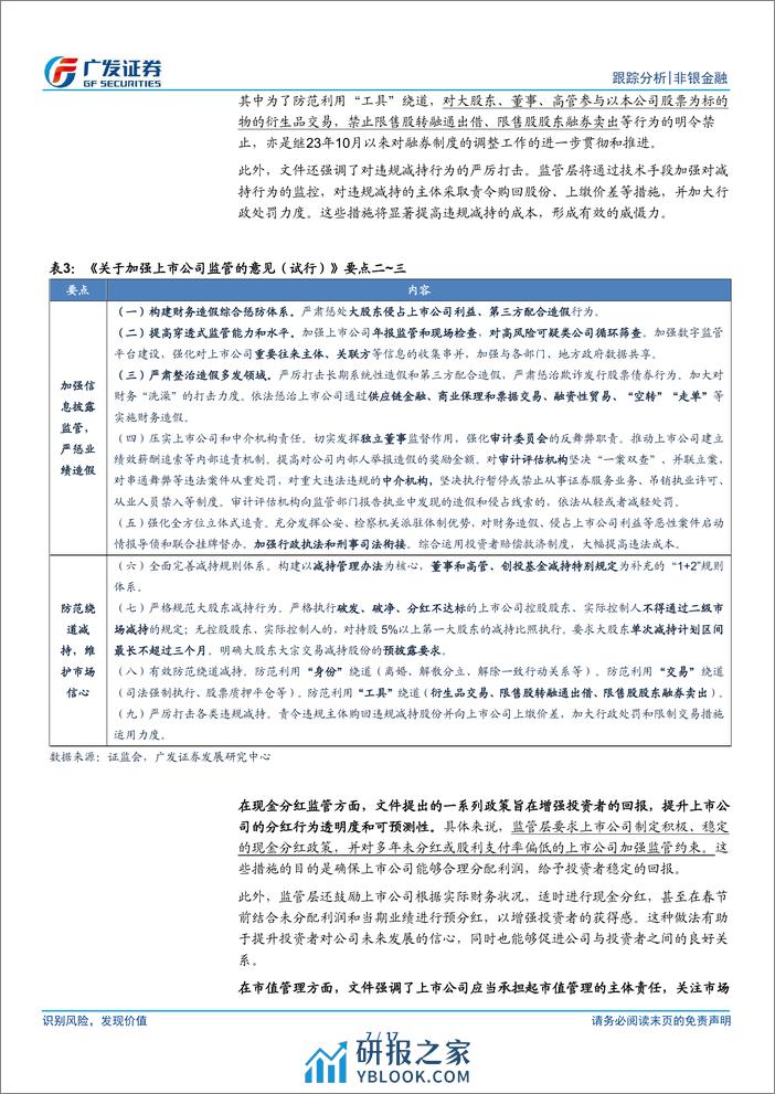 非银金融行业：强监管防风险系列举措推出，资本市场高质量发展可期-240316-广发证券-17页 - 第7页预览图