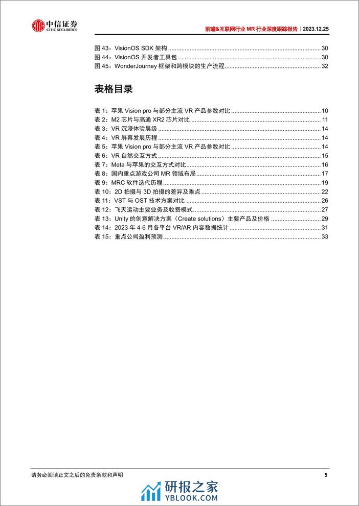 前瞻&互联网行业MR行业深度跟踪报告：MR，创造新范式 - 第5页预览图