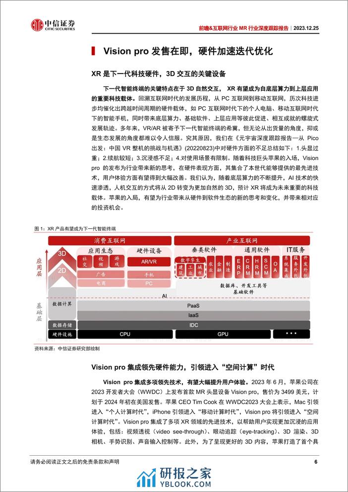 前瞻&互联网行业MR行业深度跟踪报告：MR，创造新范式 - 第6页预览图