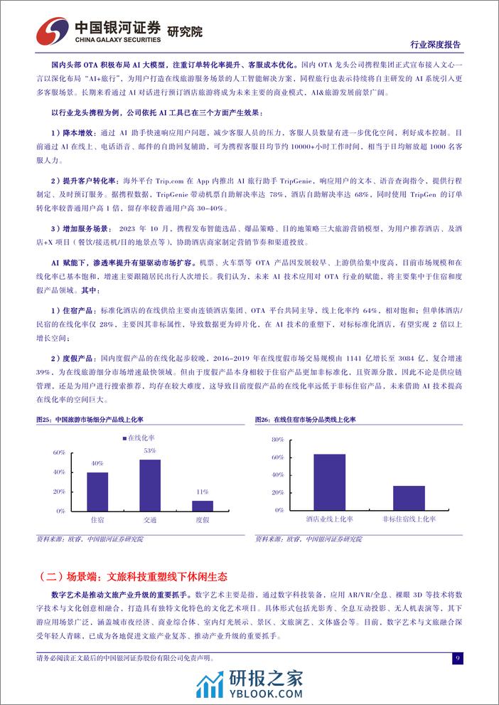 社会服务行业数字经济系列报告：数、智赋能，撬动文旅、教育万亿增量空间-240317-银河证券-23页 - 第8页预览图